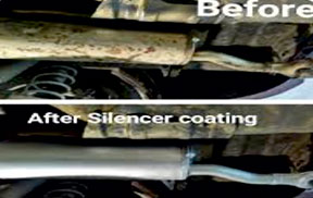 Silencer Coating